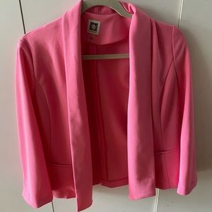 Elegant Pink Women's Blazer